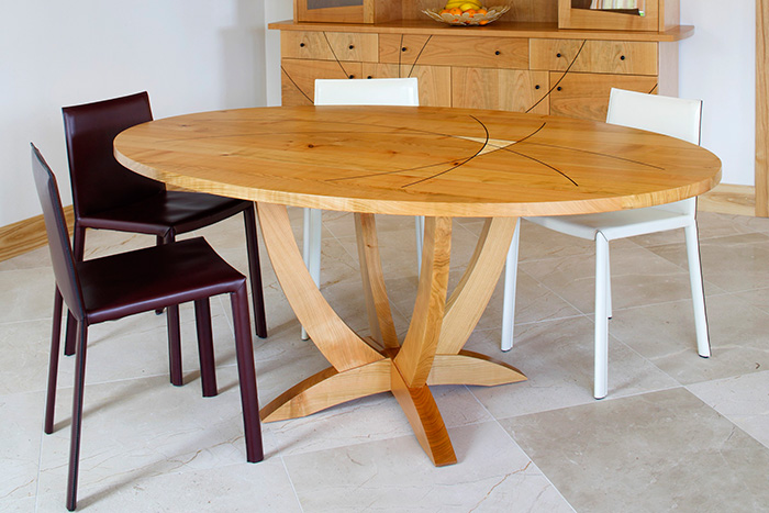 European Cherry Dining Table 